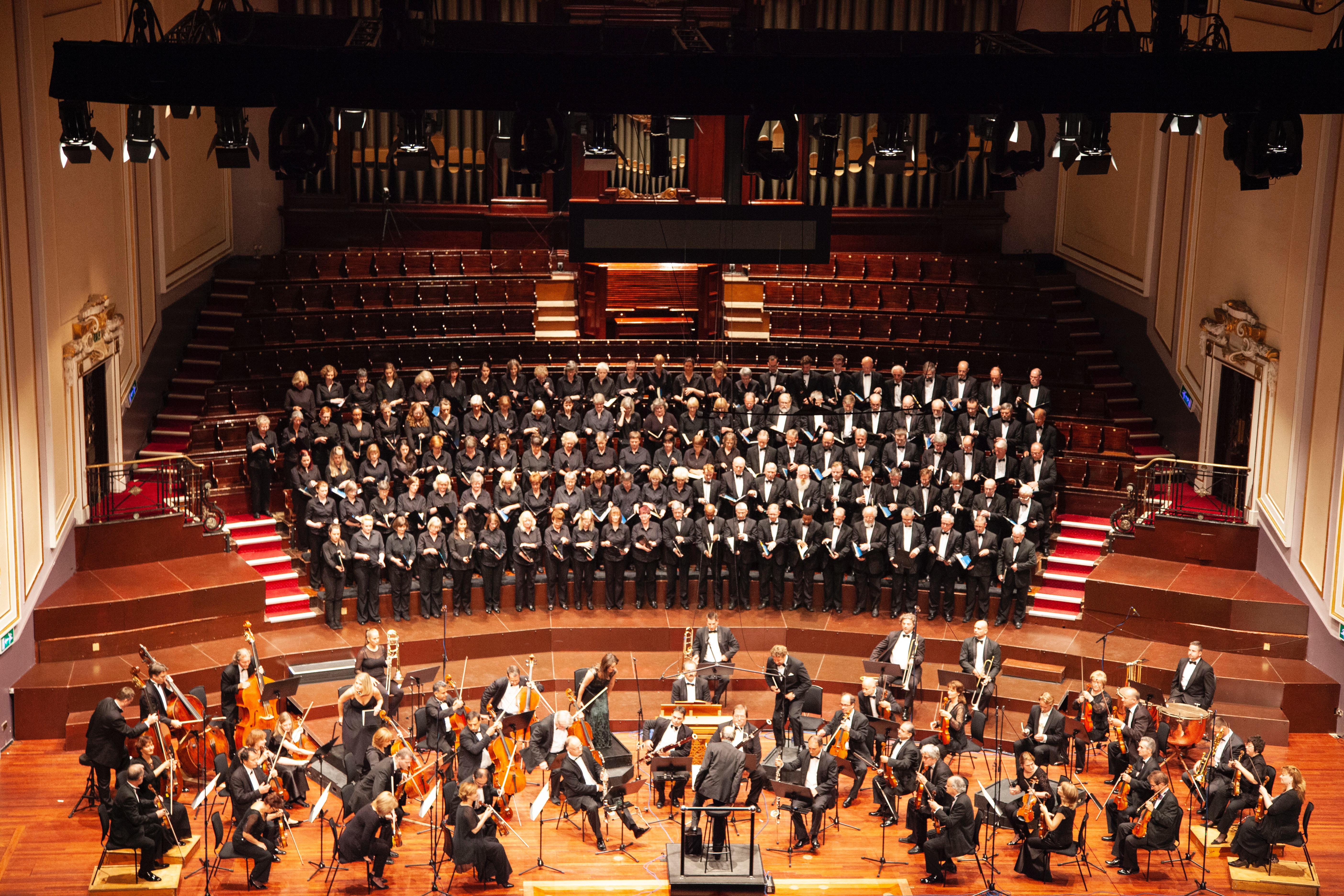 orchestra and choir
