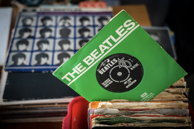 The Beatles vinyl collection